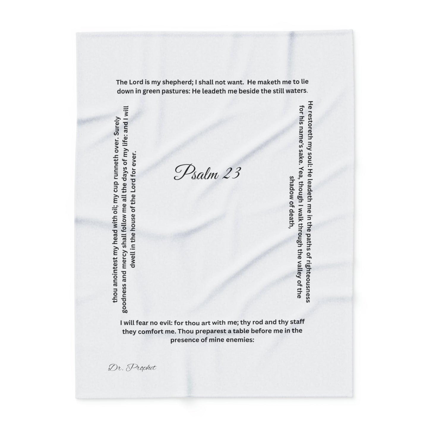 Prayer Fleece Blanket