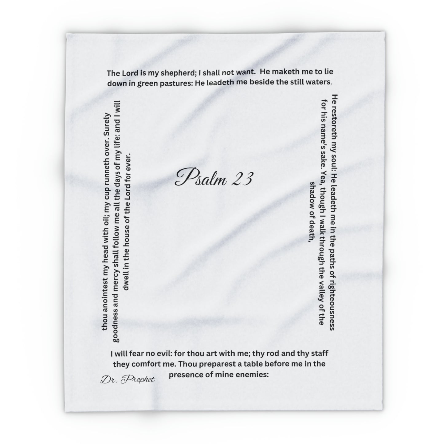 Prayer Fleece Blanket